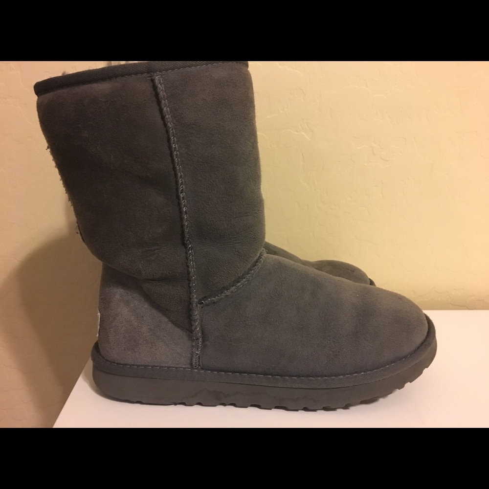Classic Grey Short Ugg Boot